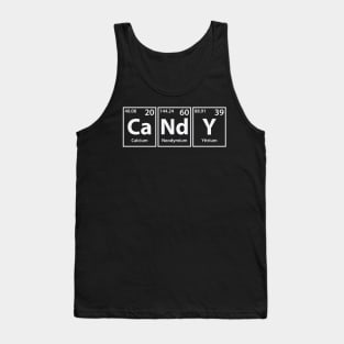 Candy (Ca-Nd-Y) Periodic Elements Spelling Tank Top